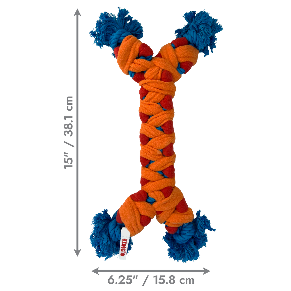 KONG Rope Rally Bone Medium