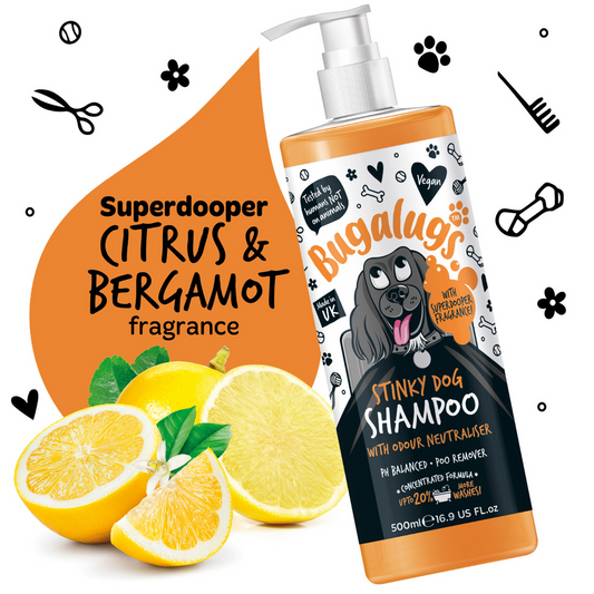 Bugalugs Stinky Dog Shampoo with Odour Neutraliser 250ml