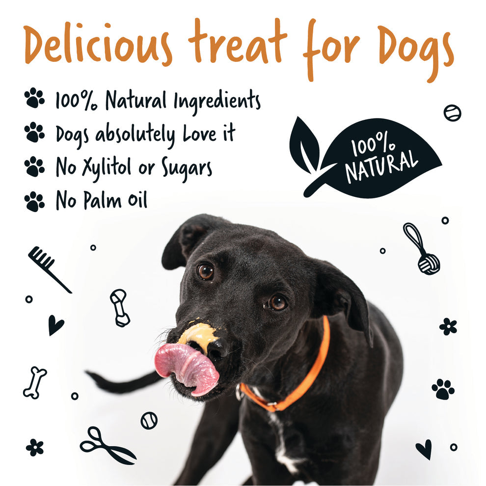 Bugalugs 100% Natural Peanut Butter for Dogs 340g