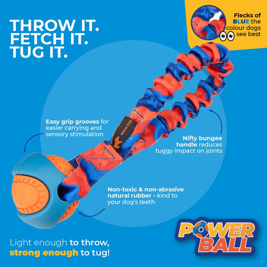 Tug-e-nuff Pocket PowerBall Bungee Tug