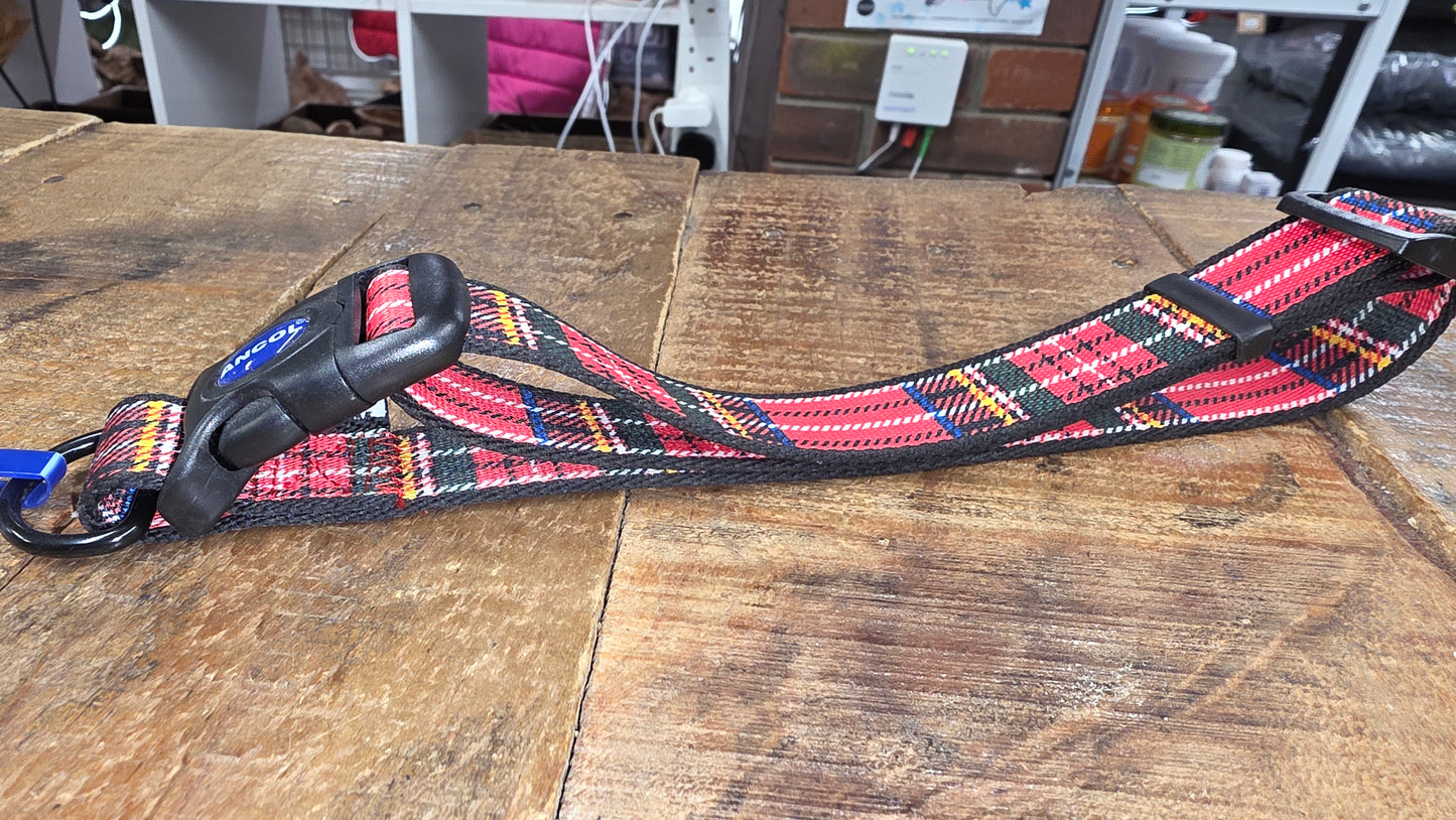 ANCOL TARTAN dog collar 45-70cm. ( CLEARANCE )