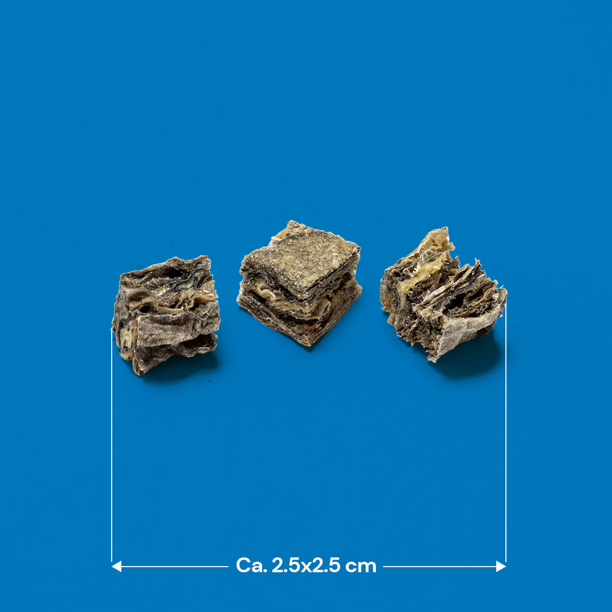 Fish skin cubes 100g