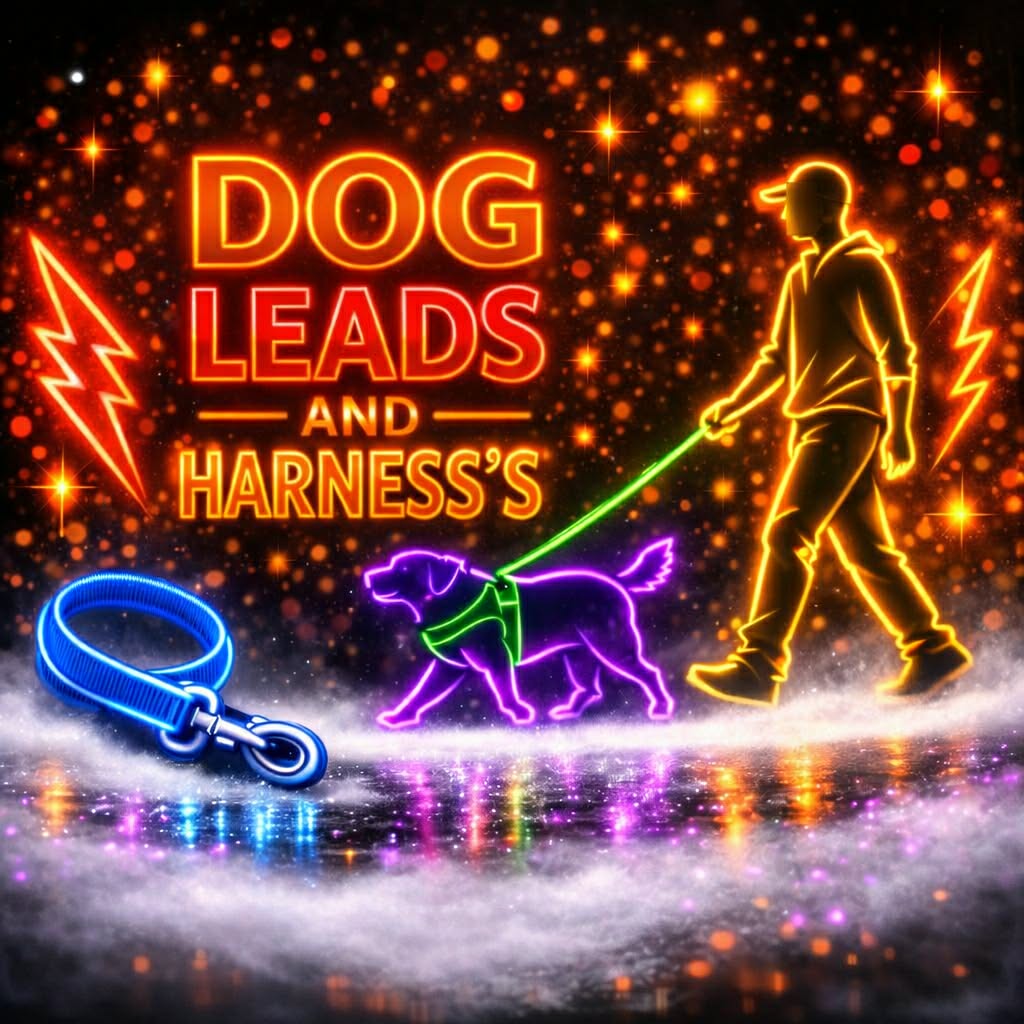 DOG LEADS AND HARNESS'S