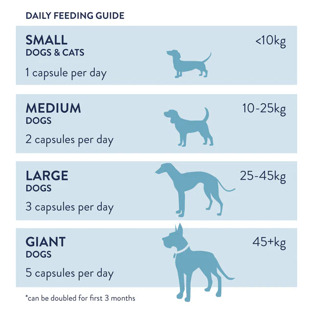 DORWEST Cod Liver Oil Capsules For Dogs And Cats
