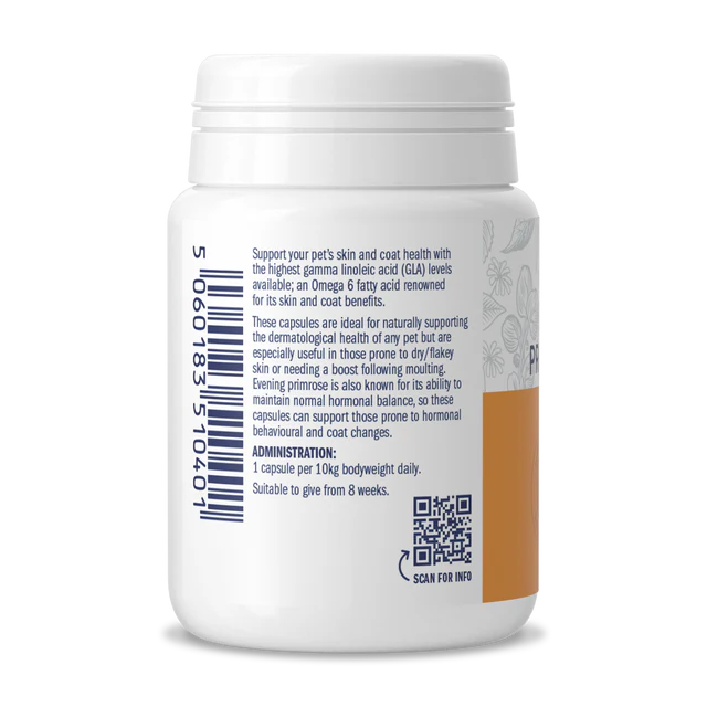 Evening Primrose Oil Capsules For Dogs And Cats