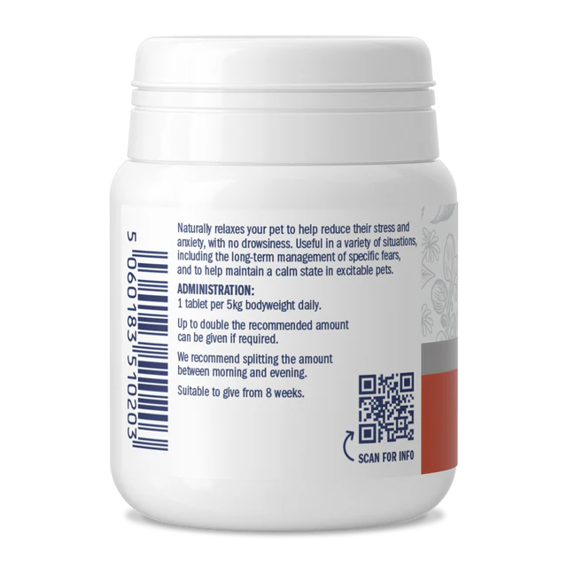 Scullcap & Valerian Tablets For Dogs And Cats