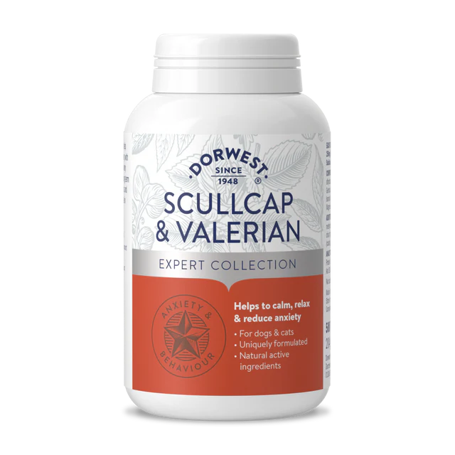 Scullcap & Valerian Tablets For Dogs And Cats