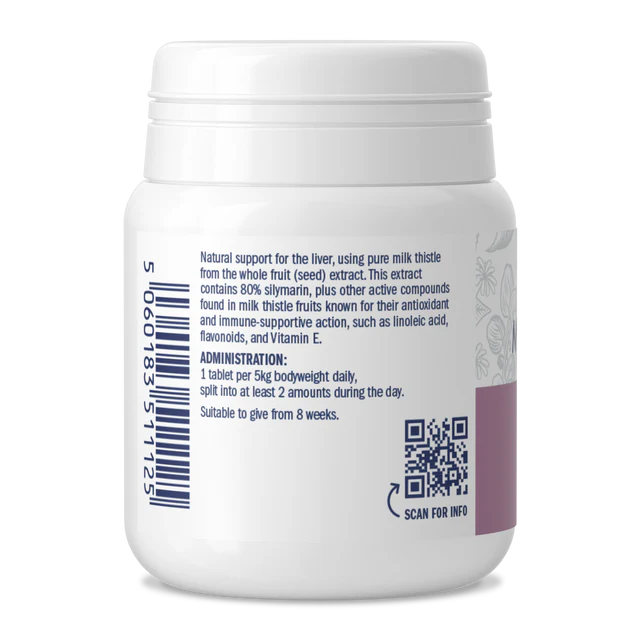 Milk Thistle Tablets For Dogs And Cats