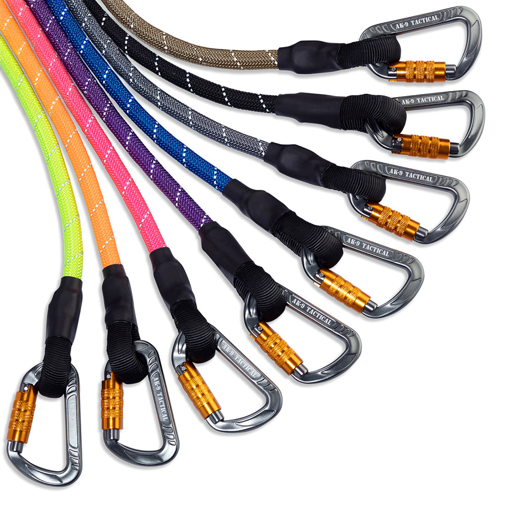 AK-9 Carabiner Clip Dog Lead 120cm
