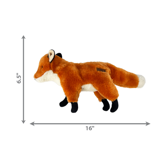 KONG Wild Low Stuff Fox Medium