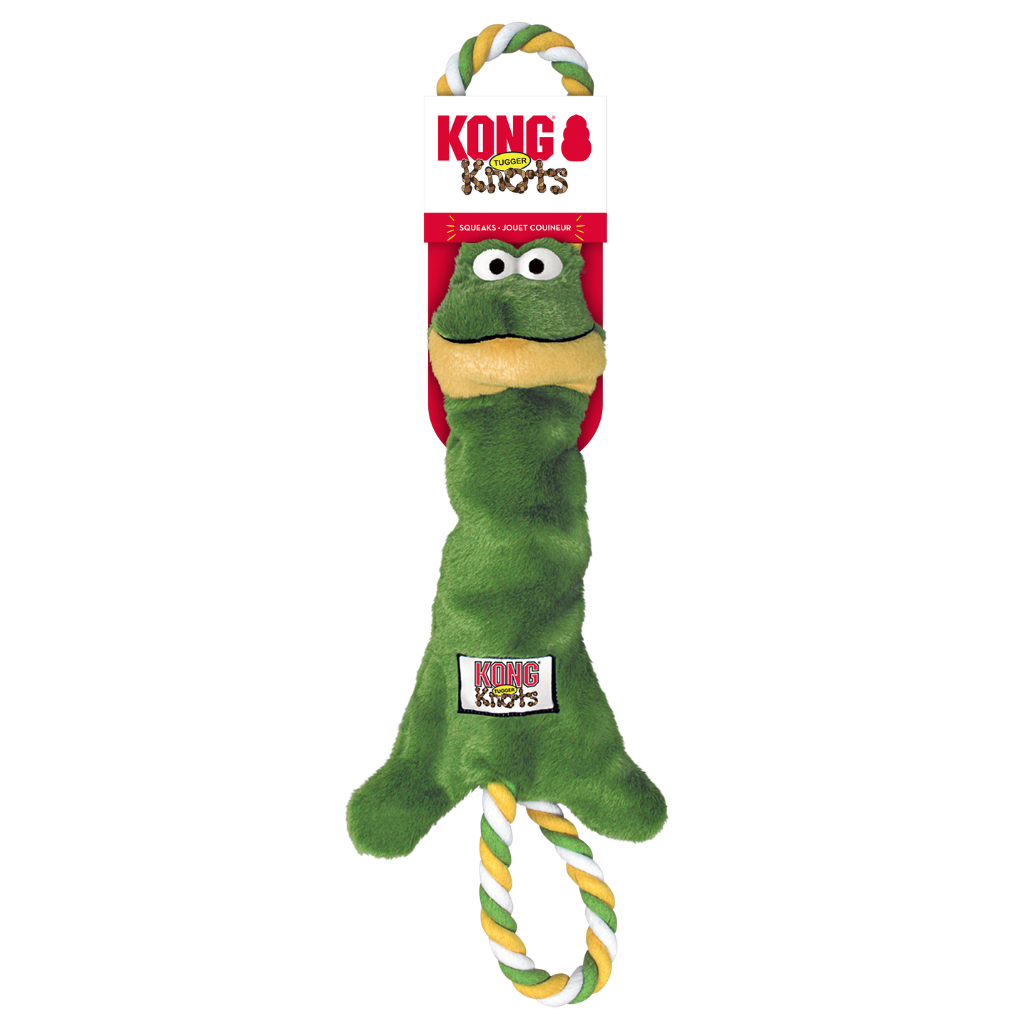 KONG Tugger Knots Frog Small/Medium