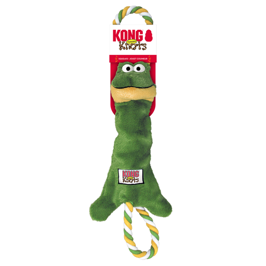 KONG Tugger Knots Frog Small/Medium