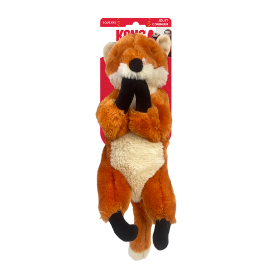 KONG Wild Low Stuff Fox Medium