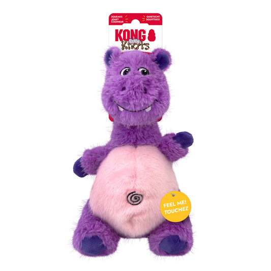 KONG Knots Belly Hippo Medium/Large