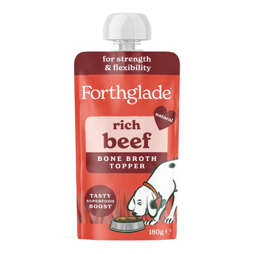 Forthglade Rich beef bone broth topper