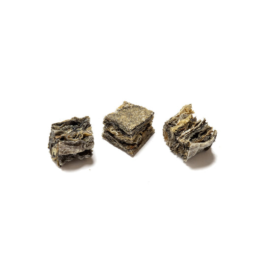 Fish skin cubes 100g
