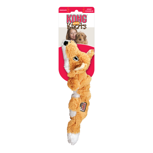 KONG Scrunch Knots Fox