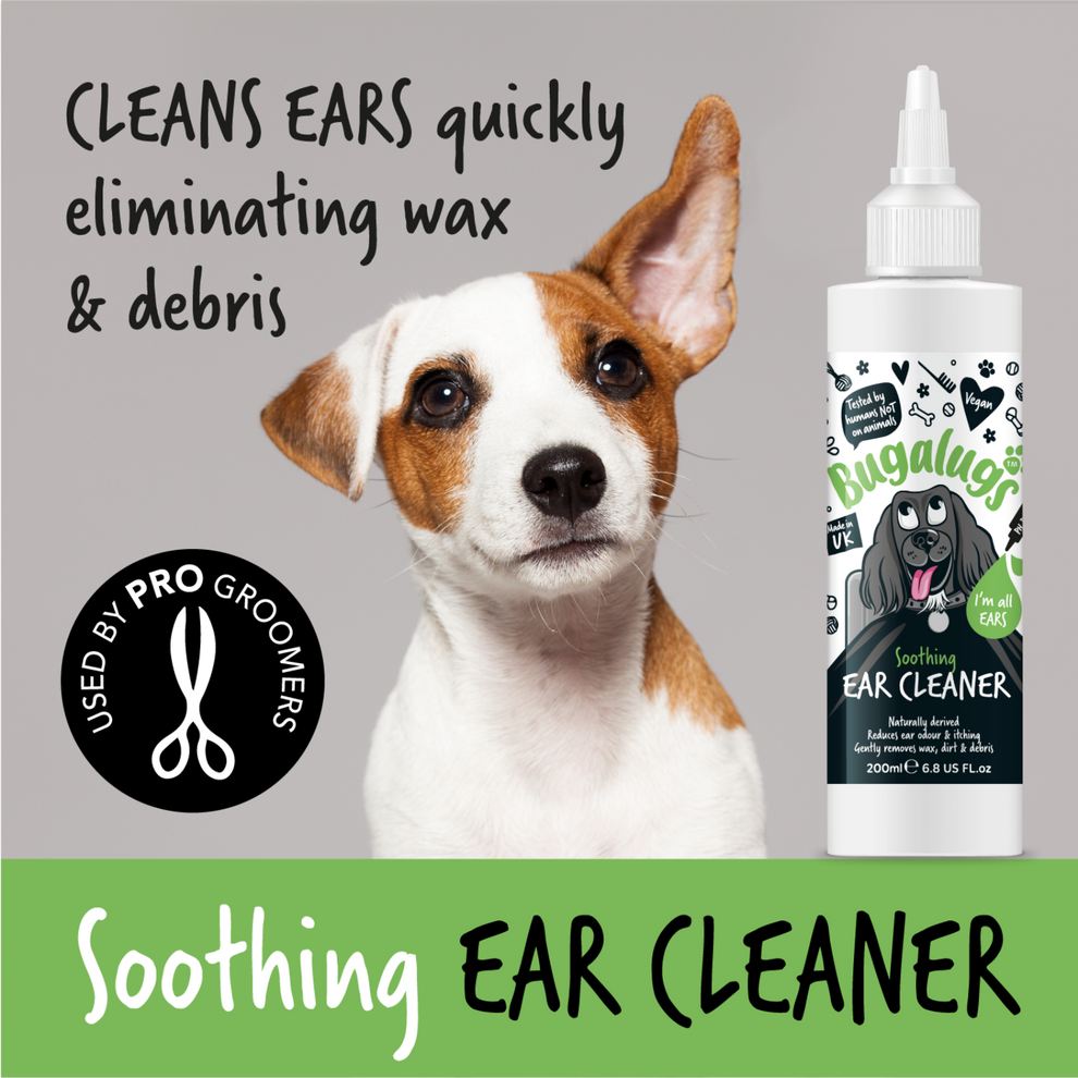 Bugalugs Soothing Ear Cleaner Solution for Dogs 200ml