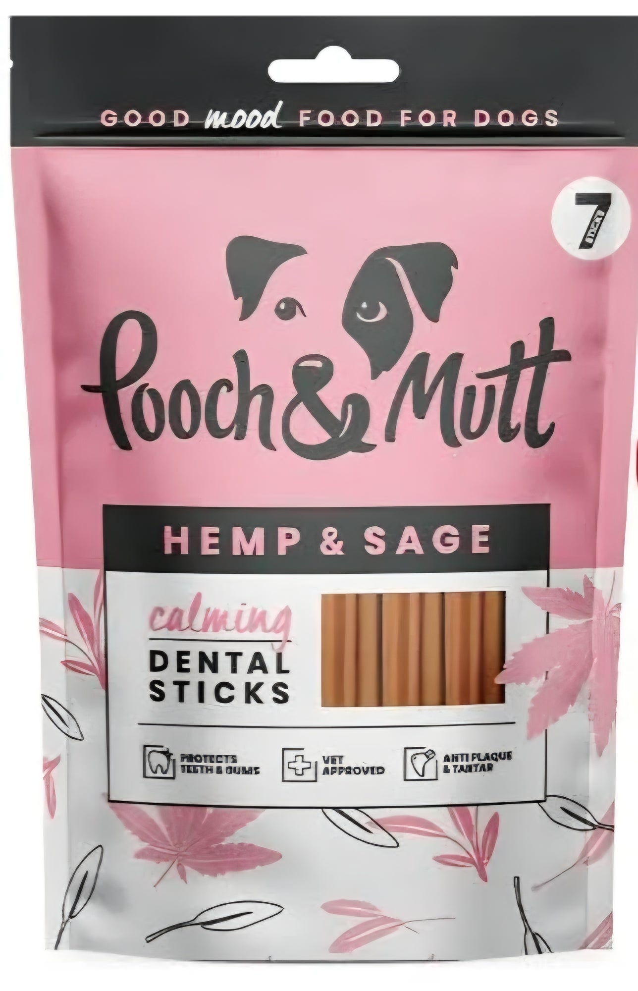 Pooch & Mutt Calming Dental Sticks – Hemp & Sage
