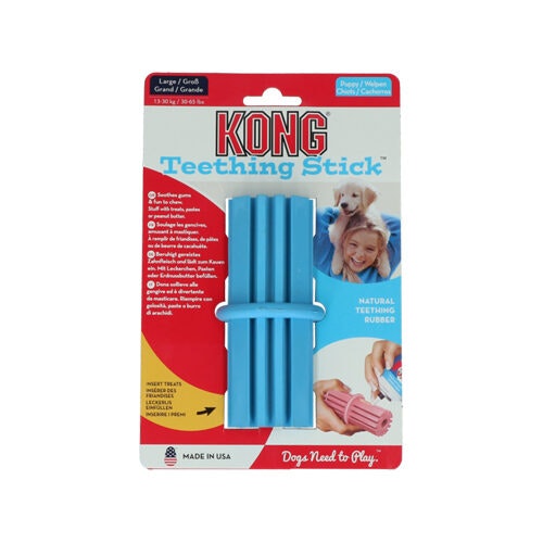 KONG Puppy Teething Stick blue