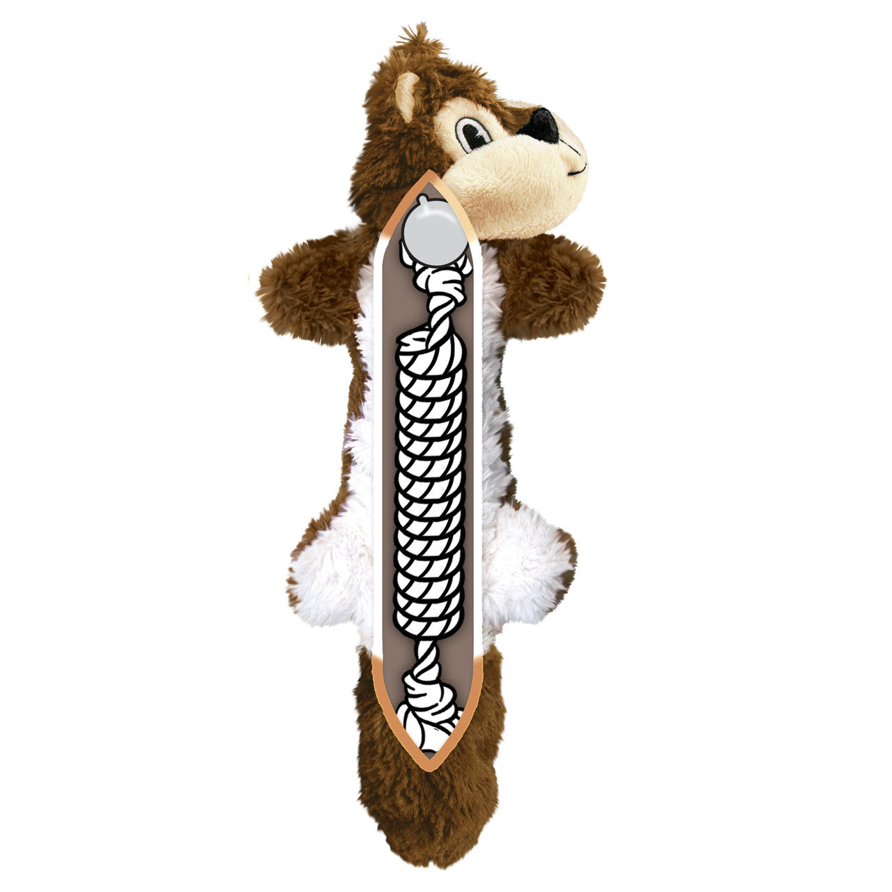 Kong Scrunch Knots Squirrel