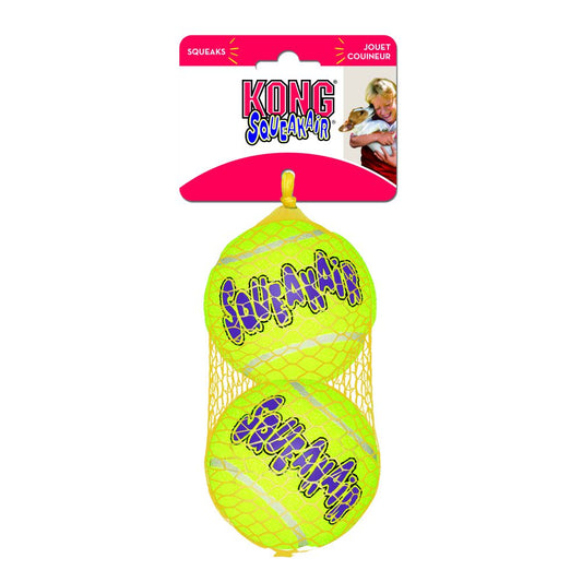 KONG SqueakAir Tennis Ball x2 Large