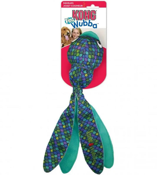 KONG Wubba Finz Blue Large