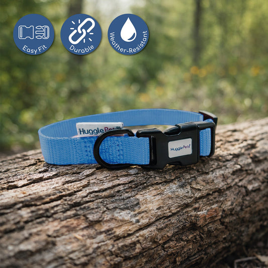 HugglePets Adjustable Snappy Dog Collar large 45cm-70cm