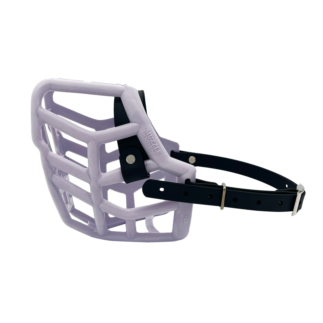 Size Rex Dog Muzzle lilac