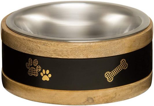 Black Label Wooden Ring Bowls