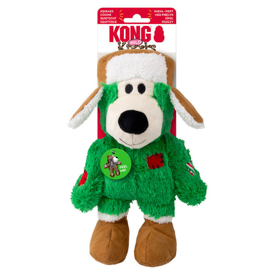 KONG Holiday Wild Knots Bear