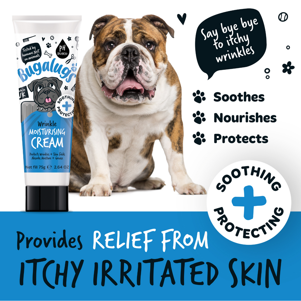 Bugalugs Wrinkle Moisturising Cream for Dogs & Cats 74g