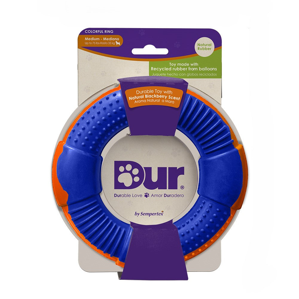 Spectacular medium ring scented dog toy