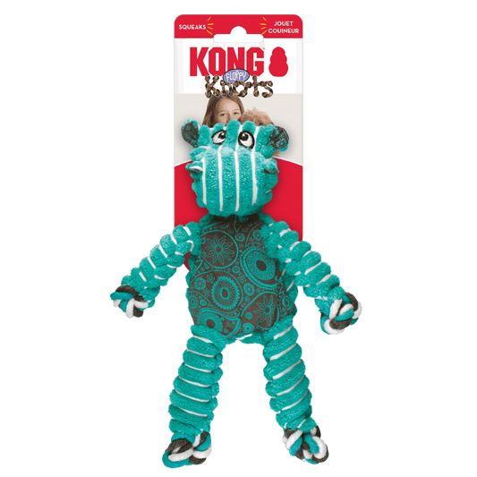 KONG Floppy Knots Hippo Med/Large