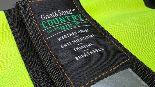 GREAT & SMALL ACTIVE REFLECTIVE COAT UNLINED HI-VIS 60cm