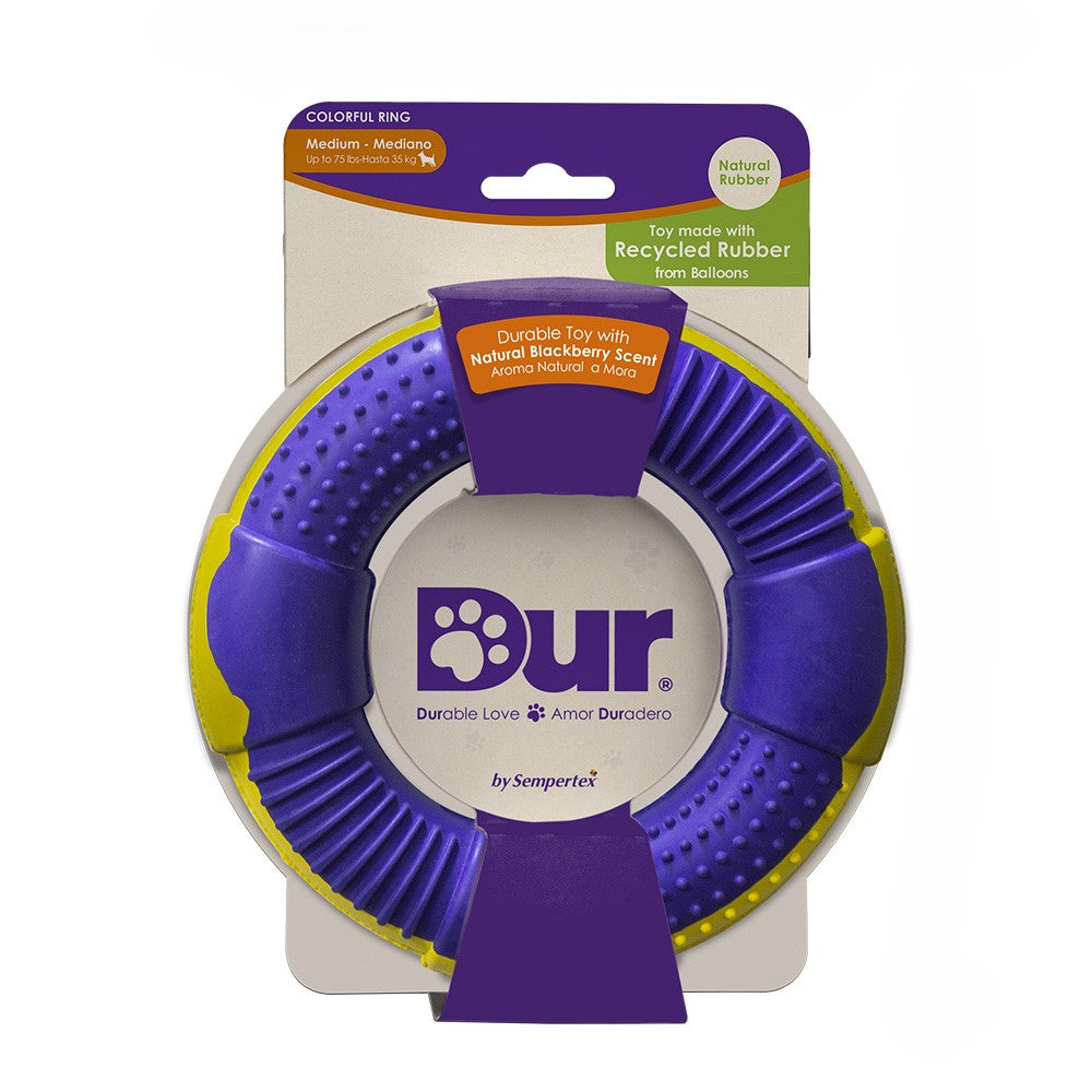 Spectacular medium ring scented dog toy