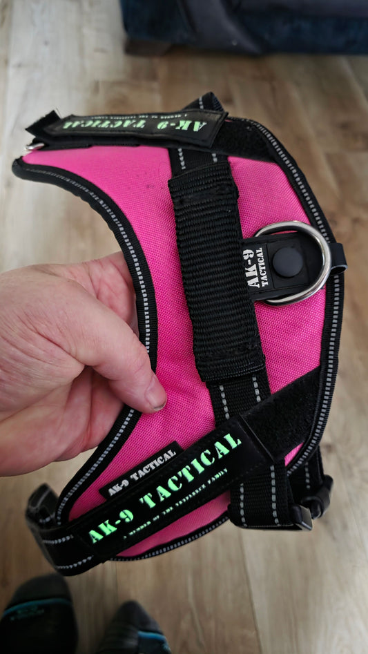 AK-9 power harness clearance.                     small 49cm-67cm