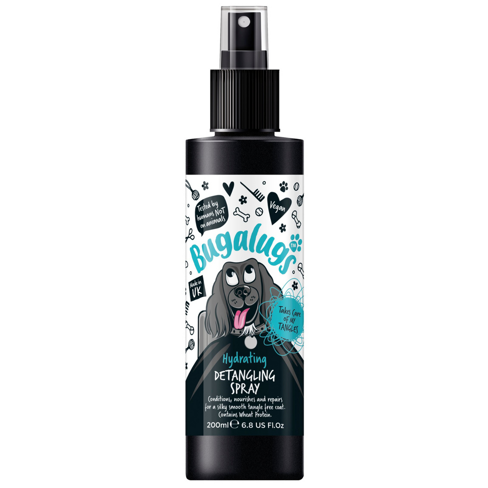 Bugalugs Fragrance Free Hydrating Detangling Spray for Dogs 200ml