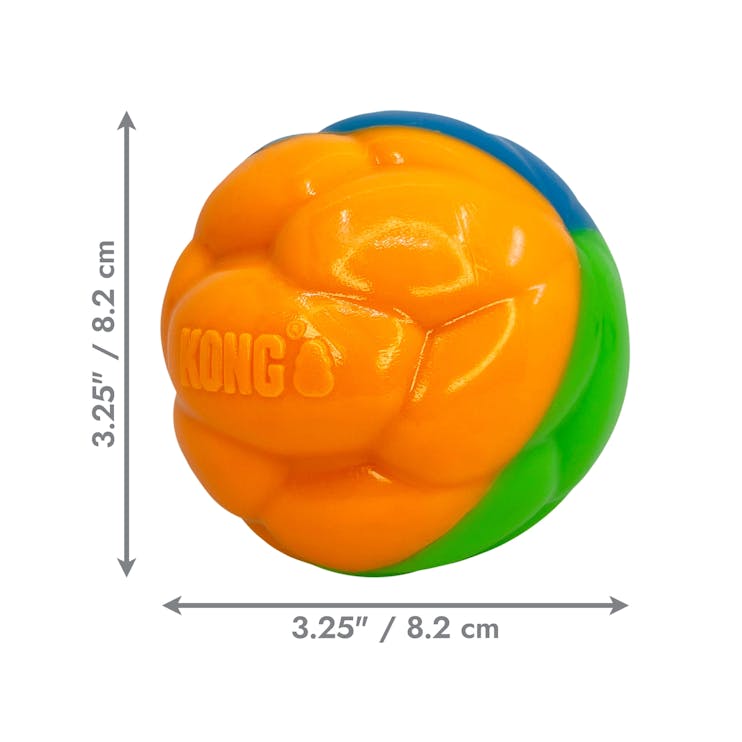 KONG Twistz Hi-Viz Ball