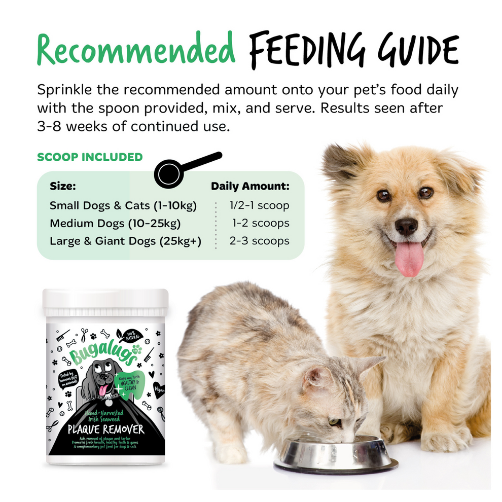 Bugalugs 100% Natural Plaque Remover for Dogs & Cats (70g)