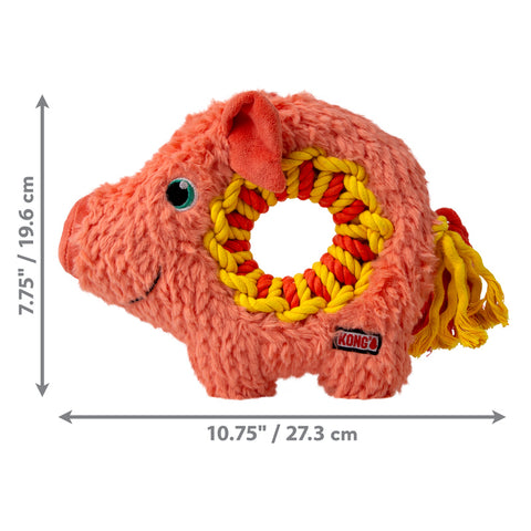 KONG Ringaroos Pig Medium
