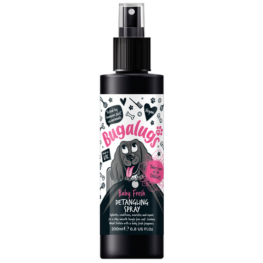 Bugalugs Baby Fresh Detangling Spray for Dogs 200ml