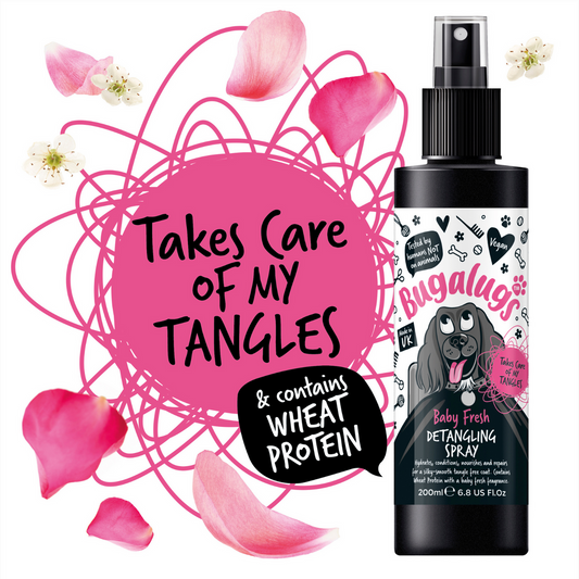 Bugalugs Baby Fresh Detangling Spray for Dogs 200ml