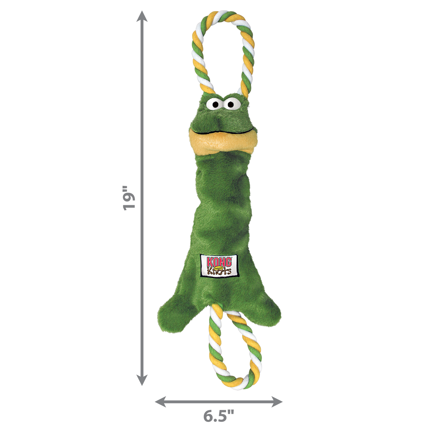 KONG Tugger Knots Frog Small/Medium
