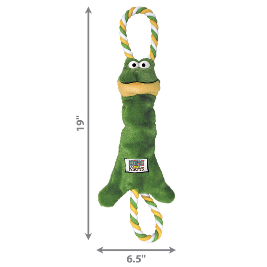 KONG Tugger Knots Frog Small/Medium