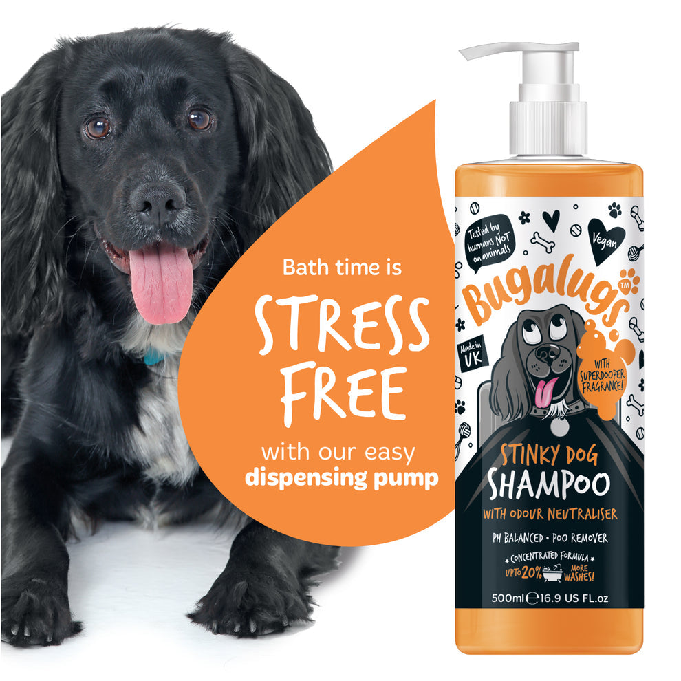Bugalugs Stinky Dog Shampoo with Odour Neutraliser 250ml